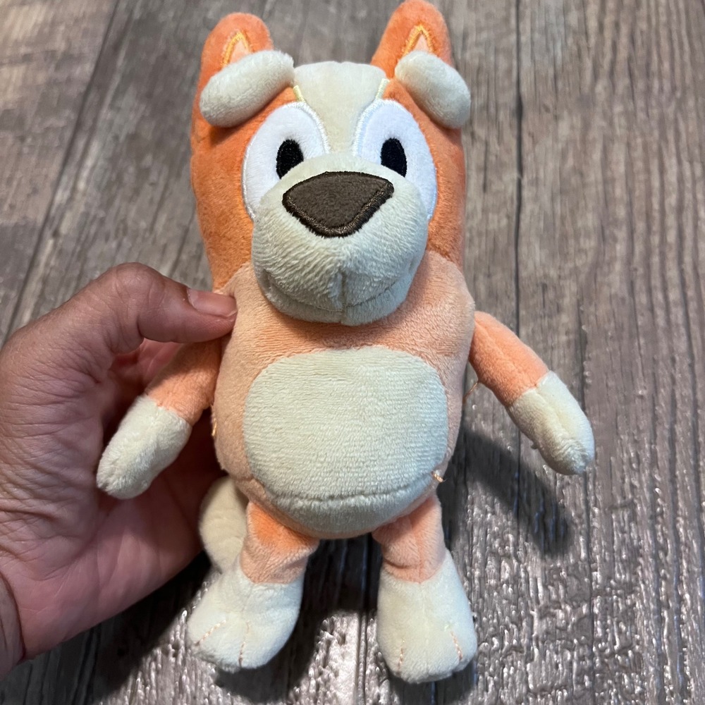 Bluey Bingo Plush Stuffed Animal Moose Toys Orange Dog 8 Inch Small Toy